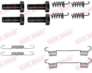 105-0865 Sada příslušenství, parkovací brzdové čelisti QUICK BRAKE