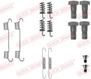 105-0867 Sada příslušenství, parkovací brzdové čelisti QUICK BRAKE