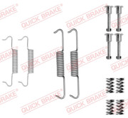 105-0877 Sada příslušenství, parkovací brzdové čelisti QUICK BRAKE