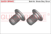 11661K QUICK BRAKE skrutka brzdového kotúča 11661K QUICK BRAKE