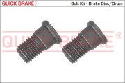 11666K QUICK BRAKE skrutka brzdového kotúča 11666K QUICK BRAKE