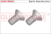 11669K QUICK BRAKE skrutka brzdového kotúča 11669K QUICK BRAKE