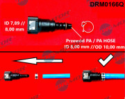 DRM0166Q Hadicová spojka, palivová hadice Dr.Motor Automotive