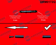 DRM0172Q Hadicová spojka, palivová hadice Dr.Motor Automotive