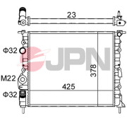 60C9043-JPN Chladič, chlazení motoru JPN