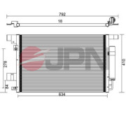 60C9091-JPN Kondenzátor, klimatizace JPN