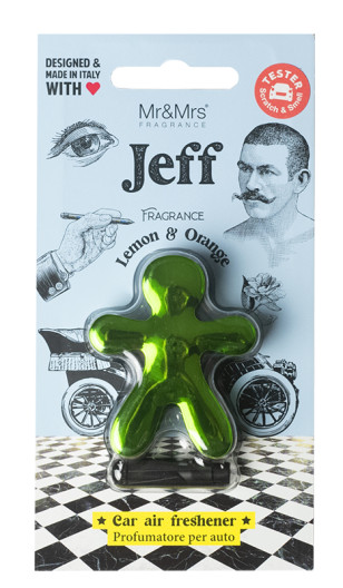 4112142 JEFF Osvěžovač Lemon Green Jeff