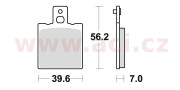 612SM1 BRAKING brzdové destičky, BRAKING (semi-metalická směs SM1) 2 ks v balení 612SM1 BRAKING