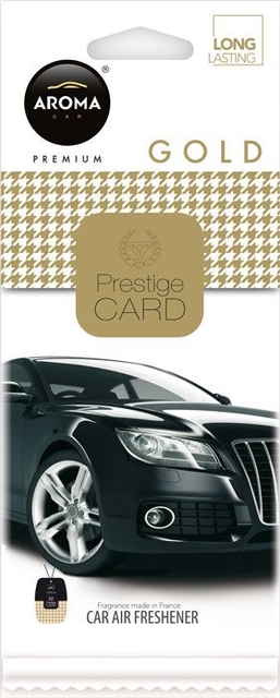 92666 AROMA CAR AROMA CAR PRESTIGE CARD GOLD 92666 Aroma Car