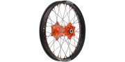 M341-011 KTM zadní kolo kompletní (19  x 2,15 ) KTM, QTECH (černý ráfek, oranžový střed) M341-011 KTM