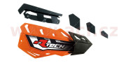 R-REPPMFLAR00 RTECH plasty krytů páček FLX / FLX ALU / FLX ATV, RTECH (oranžovo-černé, pár) R-REPPMFLAR00 RTECH