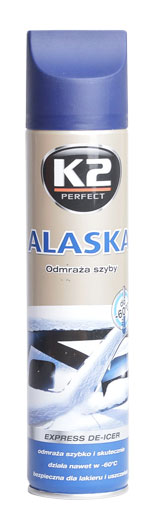 K603 K2 Rozmražovač oken ALASKA (sprej) - 300 ml | K603 K2