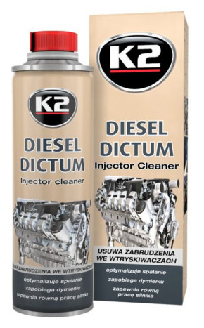 W325 K2 Čistič vstřikovacího systému DIESEL DICTUM - 500 ml | W325 K2