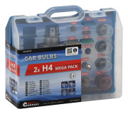 08519 Žárovky 12V servisní box MEGA H4+H4+pojistky 08519 COMPASS