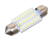 33819 Žárovka 27 SMD LED 12V suf. SV8.5 38mm bílá 33819 COMPASS