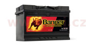 57233 BANNER 72Ah baterie, 650A, levá BANNER Starting Bull 278x175x190 57233 BANNER