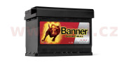 P6009 BANNER 60Ah baterie, 540A, pravá BANNER Power Bull 241x175x175 P6009 BANNER