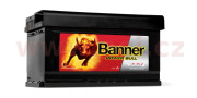 P8014 BANNER 80Ah baterie, 700A, pravá BANNER Power Bull 315x175x175 P8014 BANNER