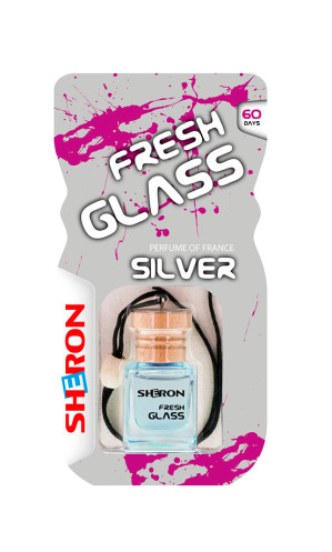 4113101 SHERON Osvěžovač Fresh Glass Silver 6 ml SHERON