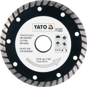 YT-6023 Kotouč diamantový 125 x 22,2 x 2,6 mm turbo YT-6023 YATO